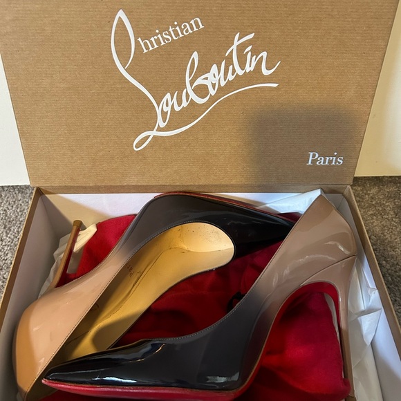 100 MM Hot Chick Louboutin ombré heels - Picture 1 of 4